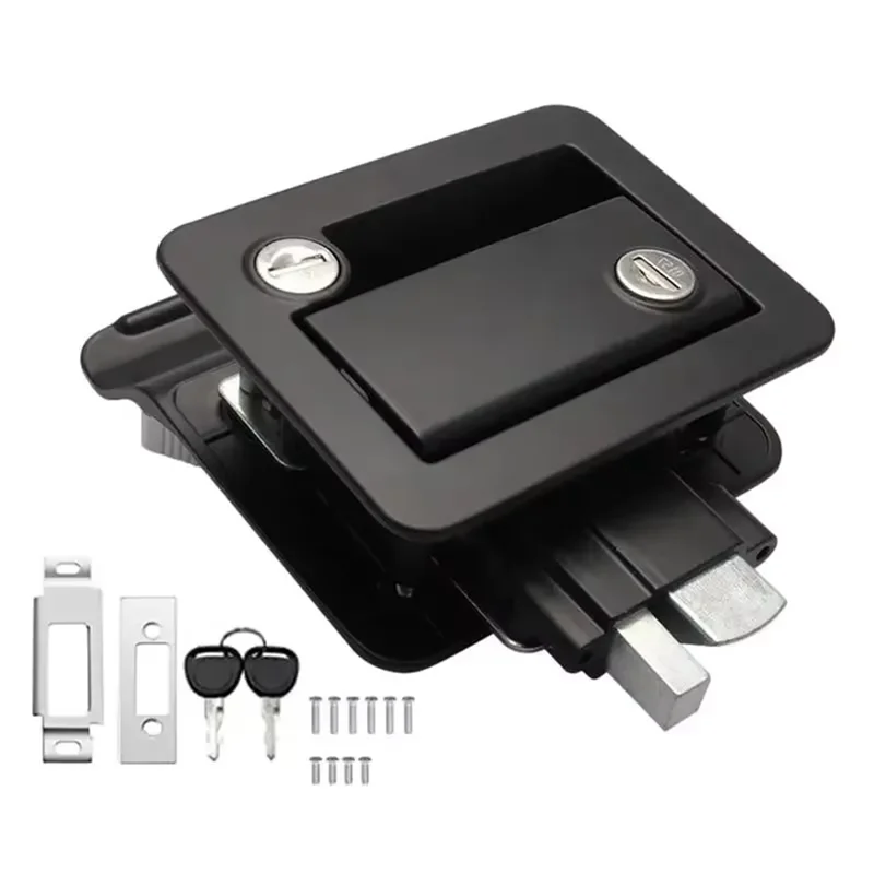 

НОВЫЙ замок для автофургона, дверная ручка, замок для дверной ручки, замок для панели кабины, двойная страховка, противоугонный портативный для автофургона, кемпера, каравана