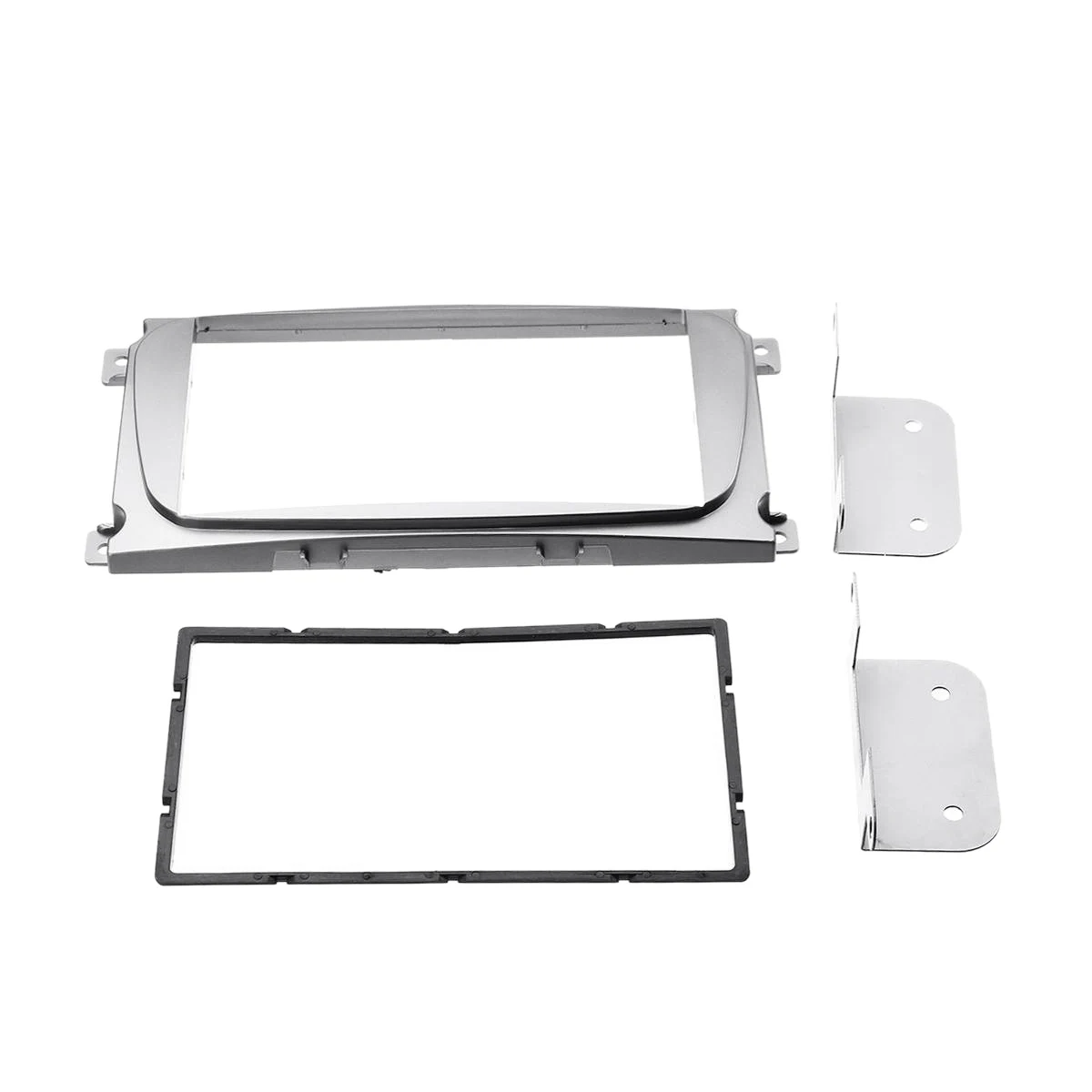 

A73Q-2Din Car Stereo Radio DVD Panel Audio Mount Fascia Kit For Ford Focus II Mondeo S-Max C-Max Galaxy II Kuga
