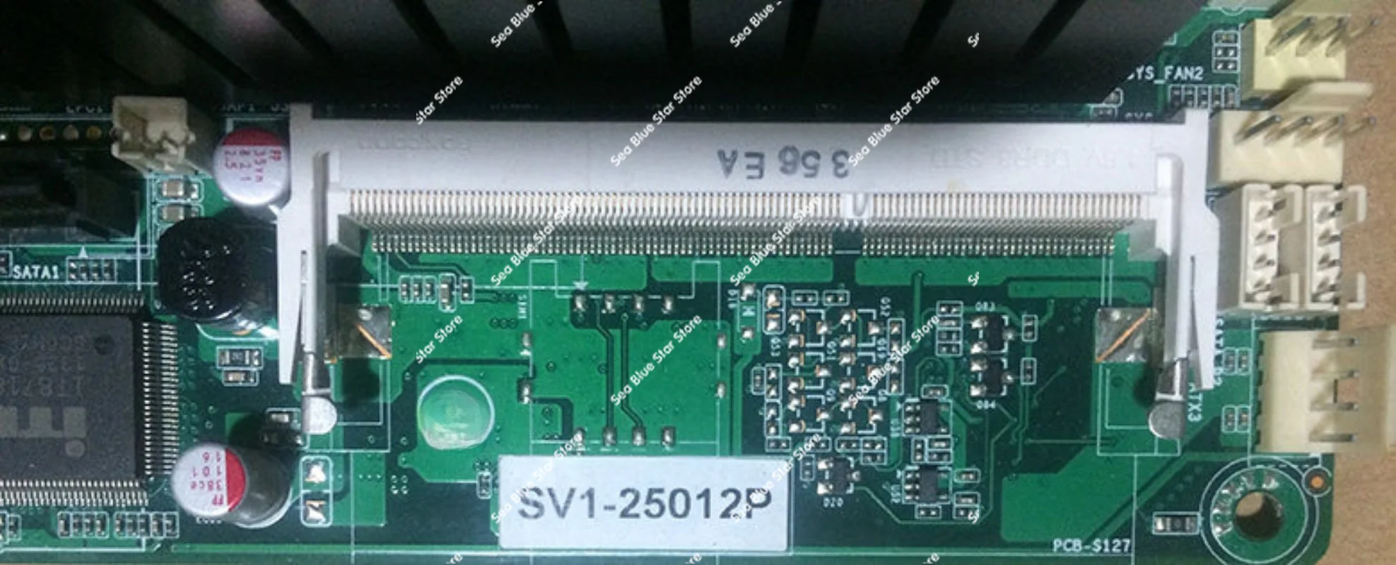 Industrial  Board SV1-25012P 17 * 17 Cash Register Main Board Supports ATX and 12V Power Supply,  Disassembly of The Main Board