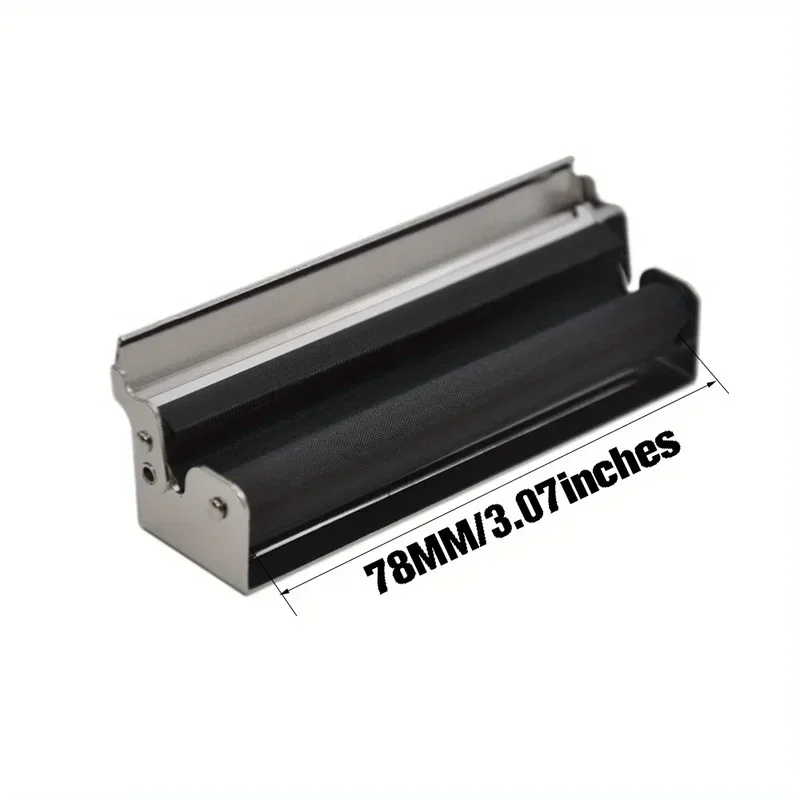 1pc Metall Zigaretten rolle 70/78/110mm schwarz manuelles Zigaretten roll werkzeug tragbare Zigaretten hersteller Ausrüstung Rauch zubehör