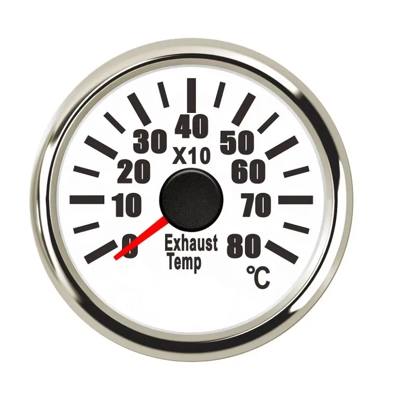 

Морской промышленный 0-800 ℃ Автомобильный выхлопной термометр 2 дюйма/52 мм K термопарный зонд 9-32 В пирометр