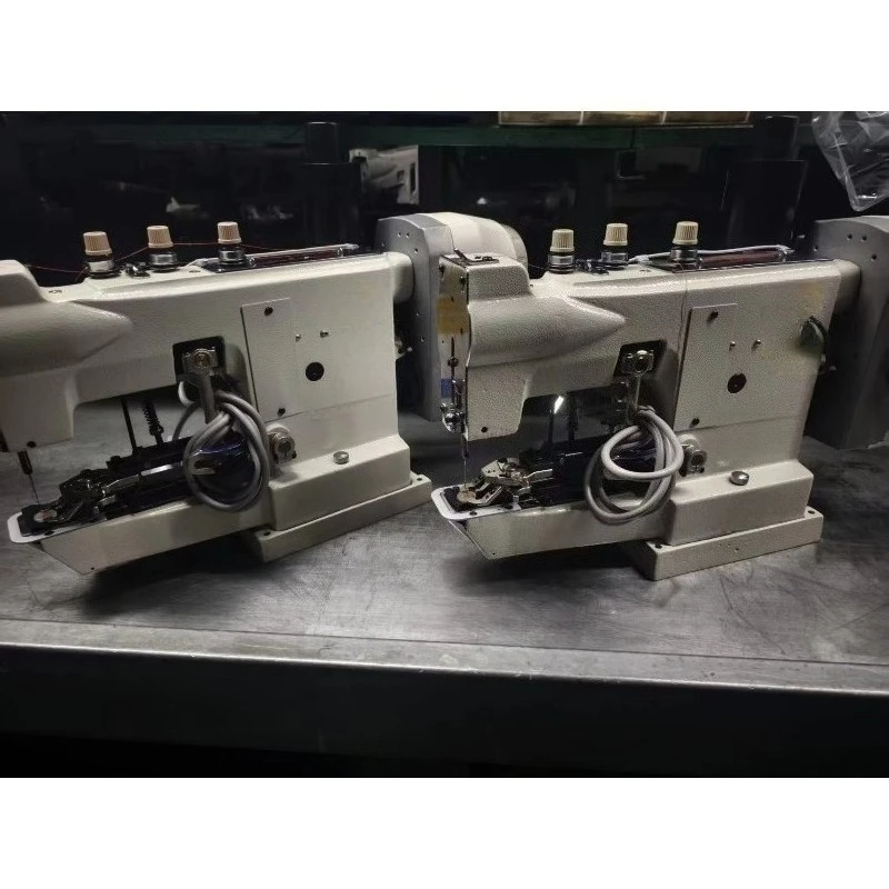 QS-4-2D Direct Drive Button Attaching Machine Stand Buckle Mushroom Button Fastener Machine Industrial Sewing Machine