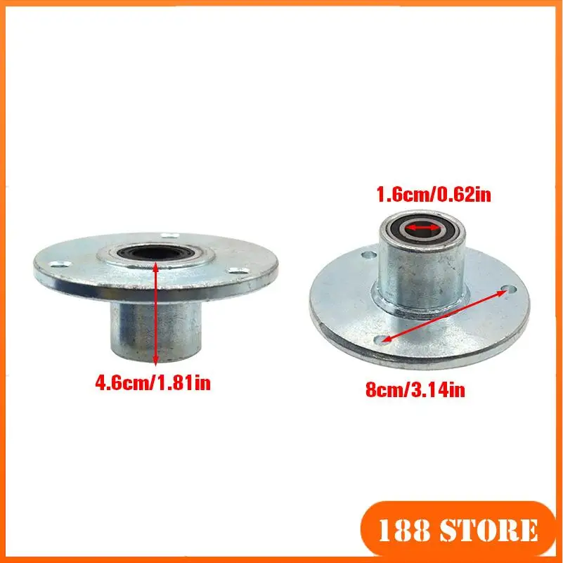 NEW 6 Inch 3 hole flange Hub Flange Seat Front and Rear Axle Hub Seat ATV Accessories Flange Bearing type