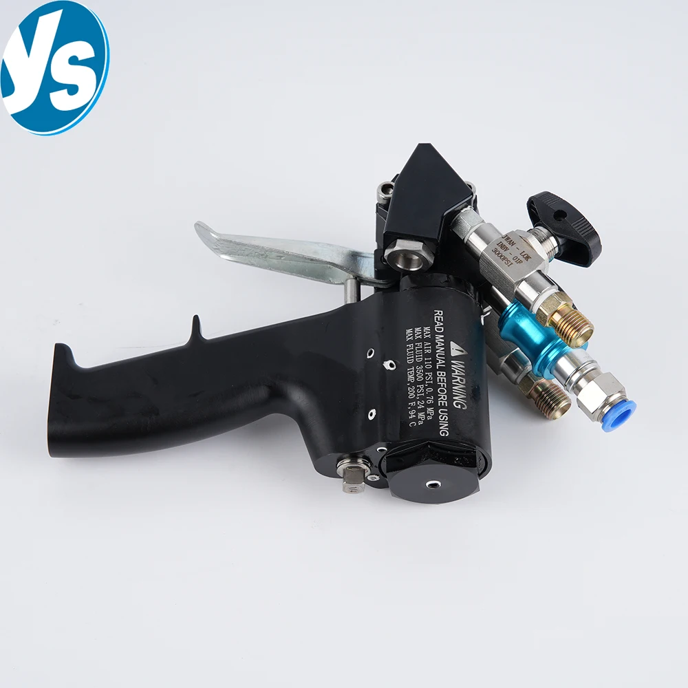 Polyurethane Foam Spray Gun Air Purge PU Foaming Injection AB Two-component High Pressure Coating Spray Gun kit