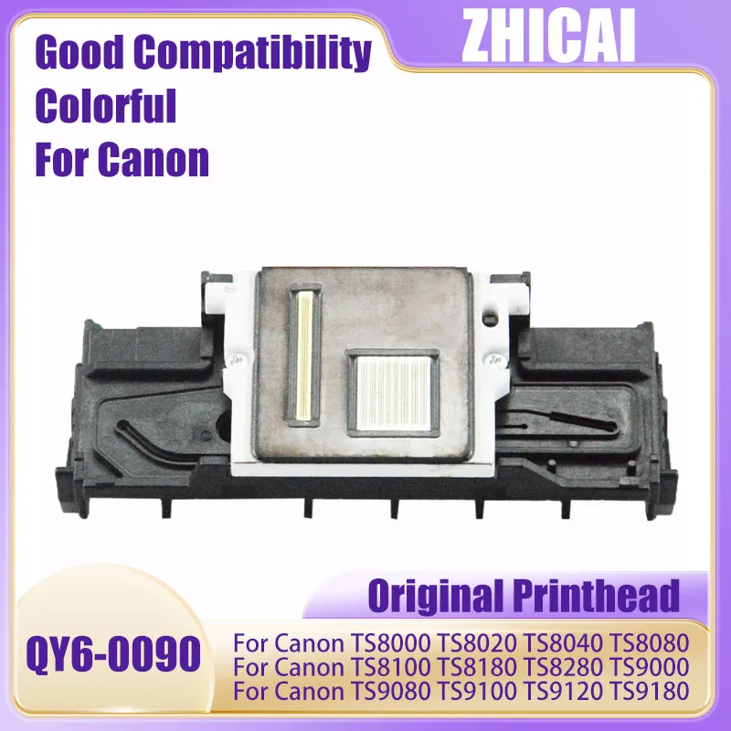 QY6-0090 Full Color Printhead For Canon Pixma TS9030 TS8251 TS8090 TS8180 TS8300 TS8298 TS8350 TS8270 TS8140 TS8360 TS9070