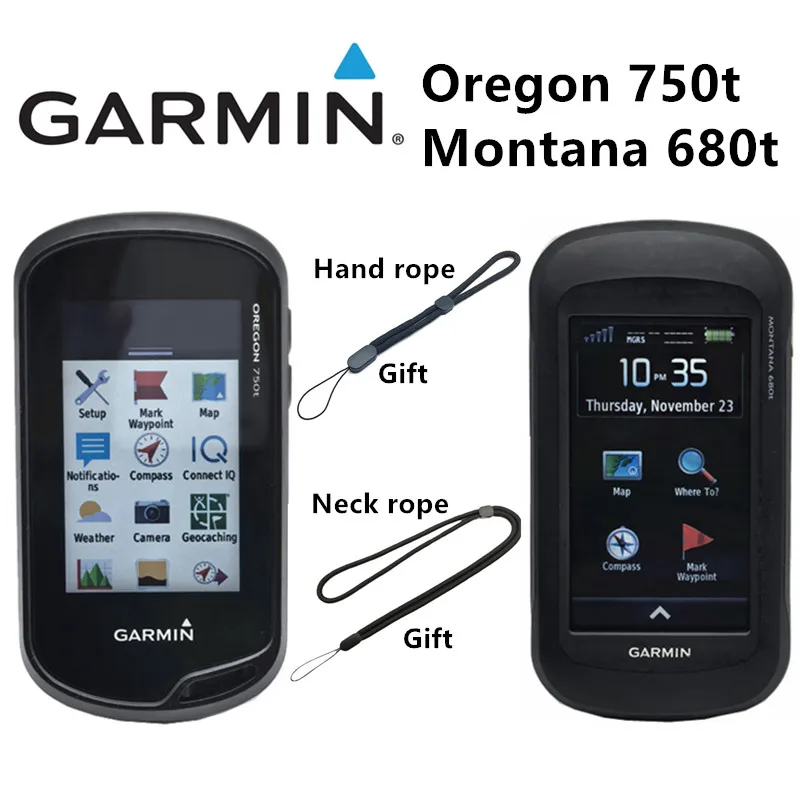 Garmin Touchscreen GPS Handheld - Multilingual Support