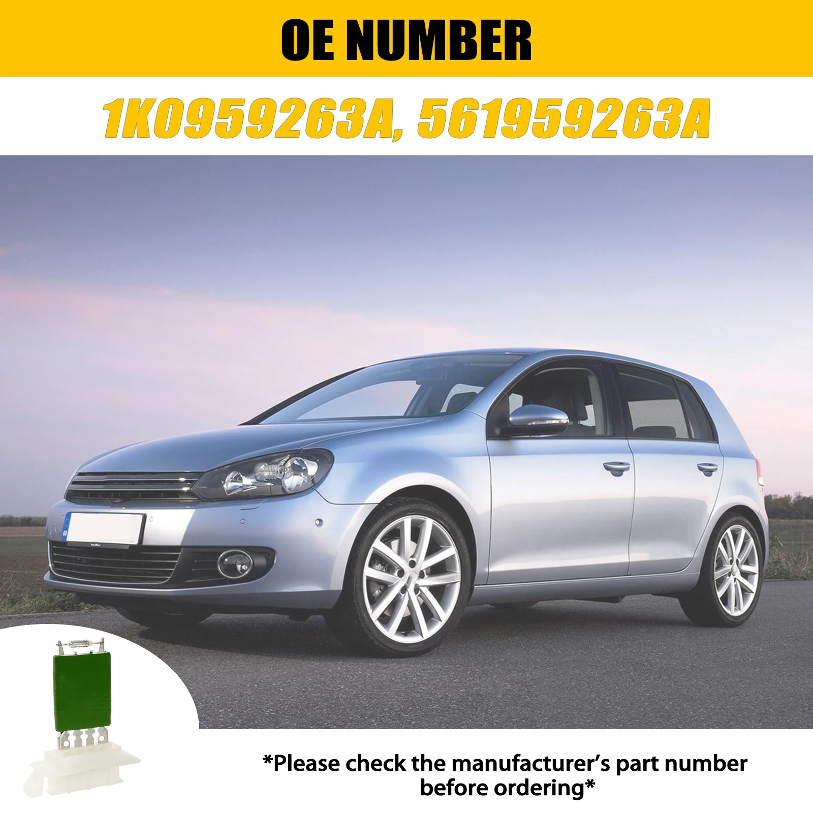 

Резистор вентилятора отопителя и кондиционера для VW MK5 6 Touran Tiguan EOS Beetle Caddy CC Audi A3 Q3, аксессуары для автомобилей