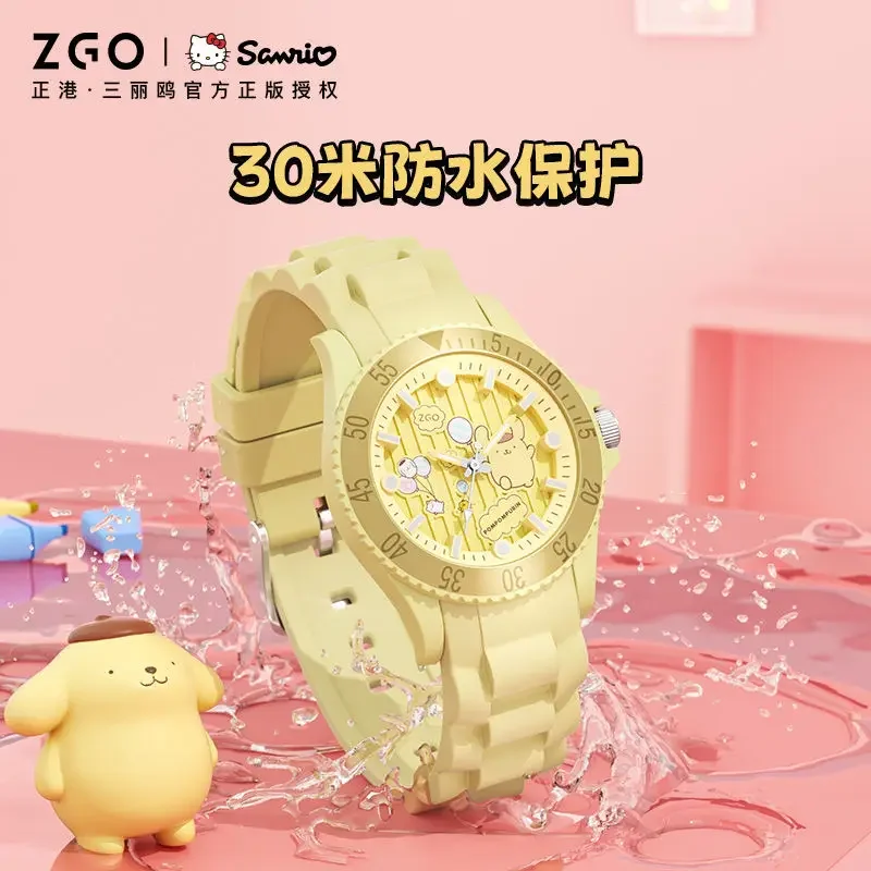 ZGOx-Montre Sanurgente Purin pour filles, Pointeur intérieur Mayor, Ins, Montres Shoes à quartz, Cadeaux d'anniversaire pour enfants