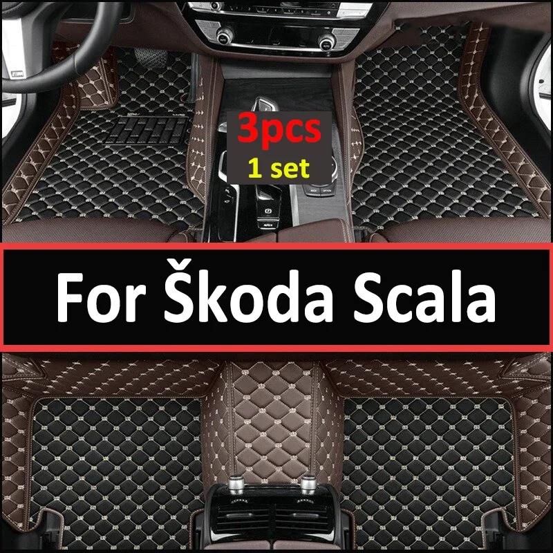 

Car Mats Floor For Škoda Scala 2020~2022 Waterproof Rugs Foot Mat Cubre Pisos Para Autos Accessories Interior