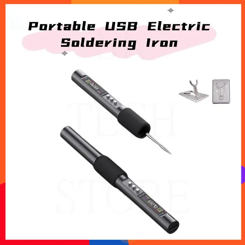 

Электрический паяльник 210 245 50-500 ℃ Портативная цифровая сварочная станция PID Super Chip USB с регулируемой температурой 2S, быстрый нагрев