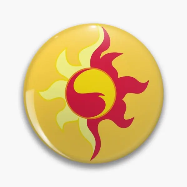 Sunset Shimmer Is Cutie Mark  Soft Button Pin Clothes Women Lover Metal Brooch Badge Cute Fashion Lapel Pin Collar Creative
