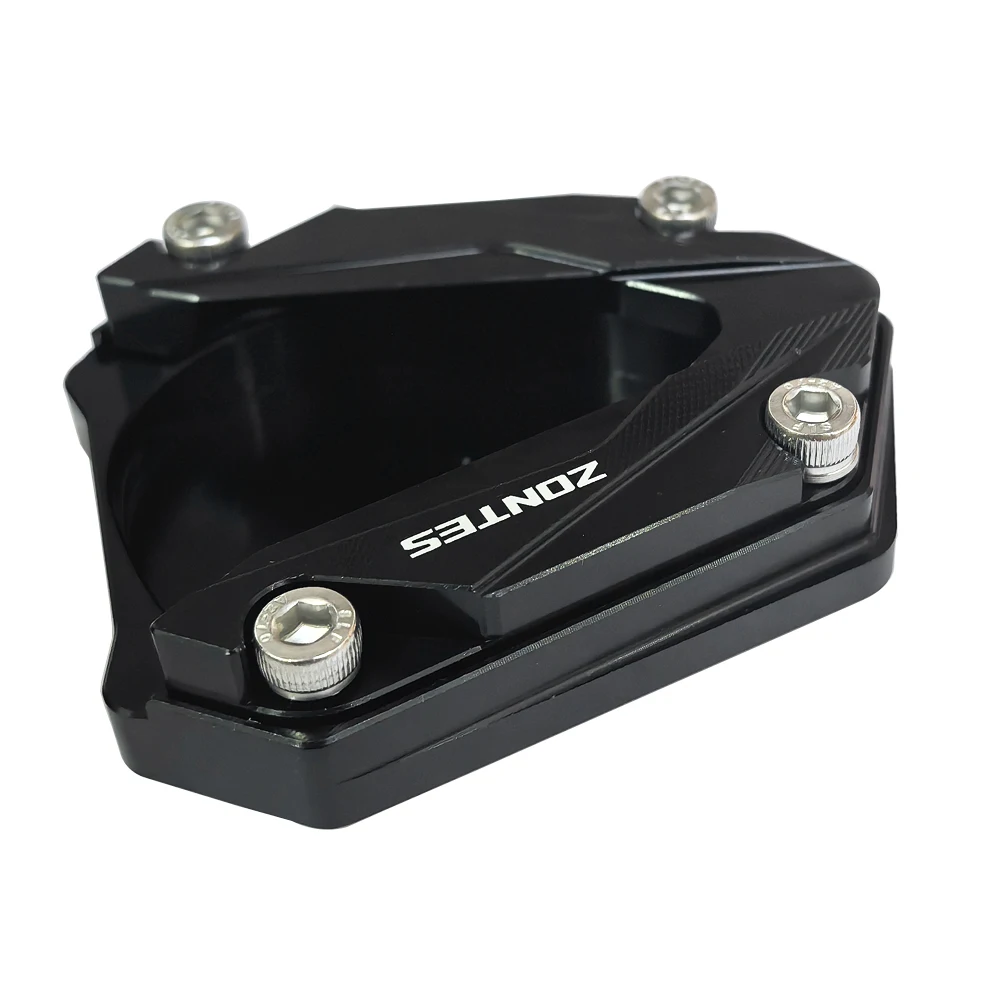 For ZONTES GK 125 / GK 155 / GK 125X GK150 Motorcycle Kickstand Foot Side Stand Enlarge Extension Pad Support Plate Sidestand