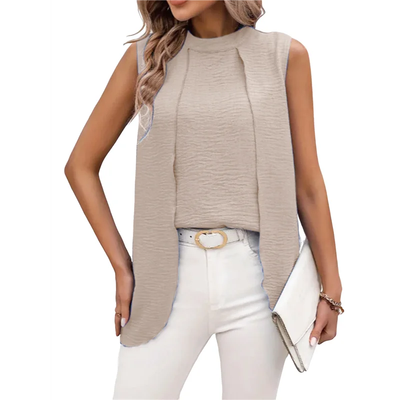 

AG-Womens Business Casual Tank Top Summer Sleeveless Outfits 2025 Spring Trendy Dressy Work Shirts