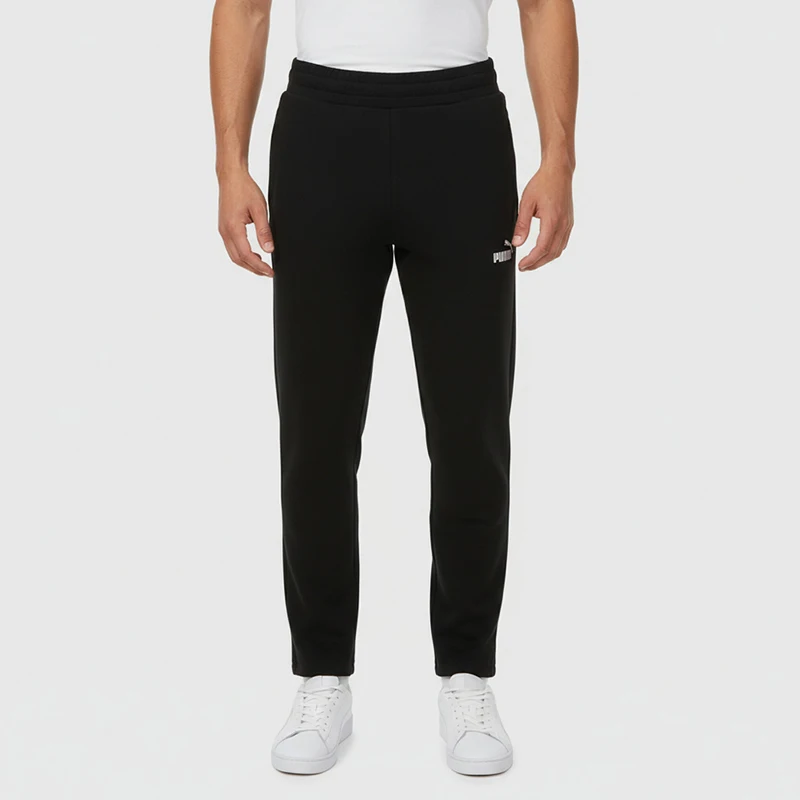 puma-genuine-es-men's-knitted-straight-leg-mid-waist-casual-pants-new-casual-pants-695455-01