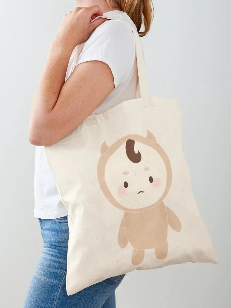 Goblin kdrama doll Tote Bag foldable reusable bag Gift bag large size bags eco folding Canvas Tote