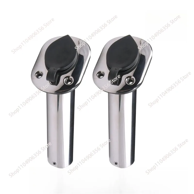 

Держатель для удочек для рыбалки с дренажным отверстием, из коррозионностойкой нержавеющей стали, для установки на лодку