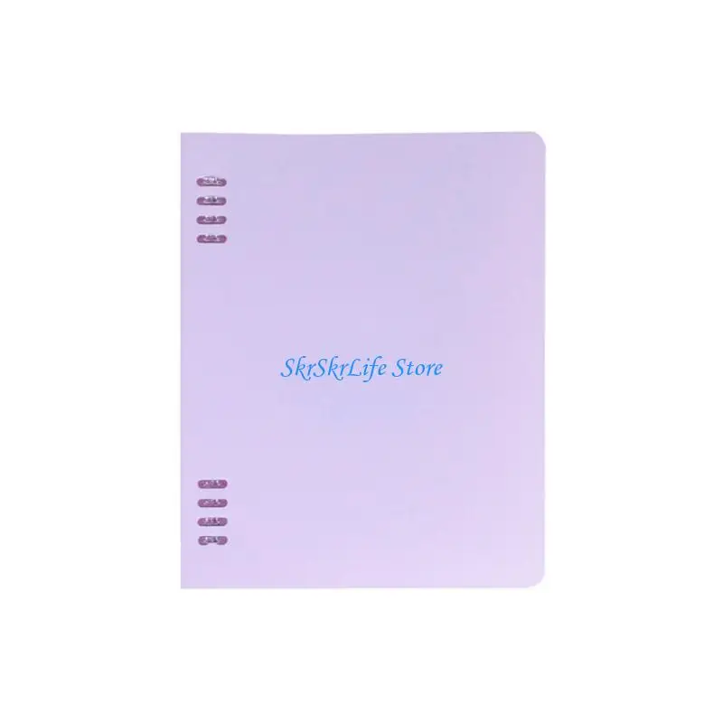 E65E Ringe Binder Aktenordner PP Binder Push-Pull-Abdeckung Bürobedarf