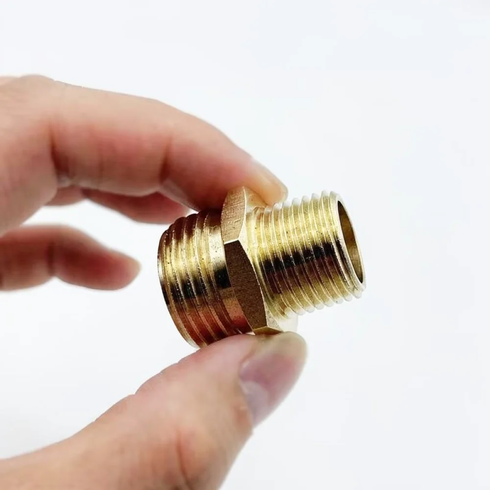 Metal Garden Hose Adapter 3 4 GHT To 1 2 NPT Connector Brass Fitting For Watering System Yard Lawn Maintenance Tool