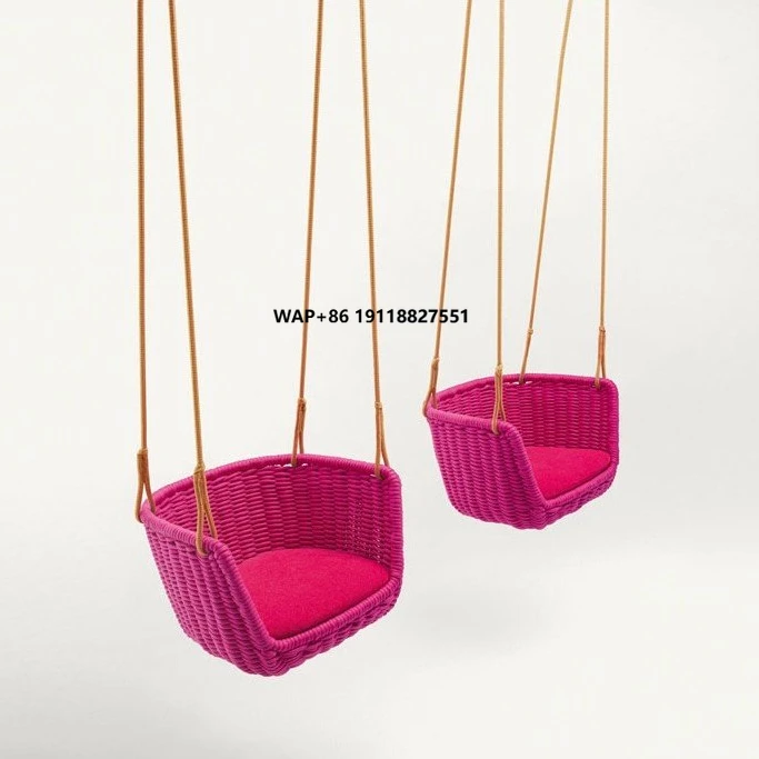 

New Style Outdoor Furniture Patio Swing Garden Rope Hotel Leisure Hammock Swings Garden Swing Chair Metal 57*57*220CM Modern