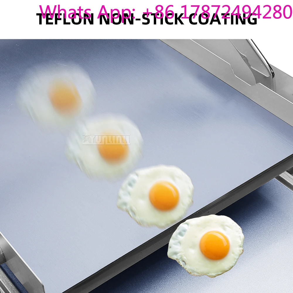 Intelligent Hamburger Bun Heating and Baking Machine Snack Equipment Commercial Small Automatic Baking Pan