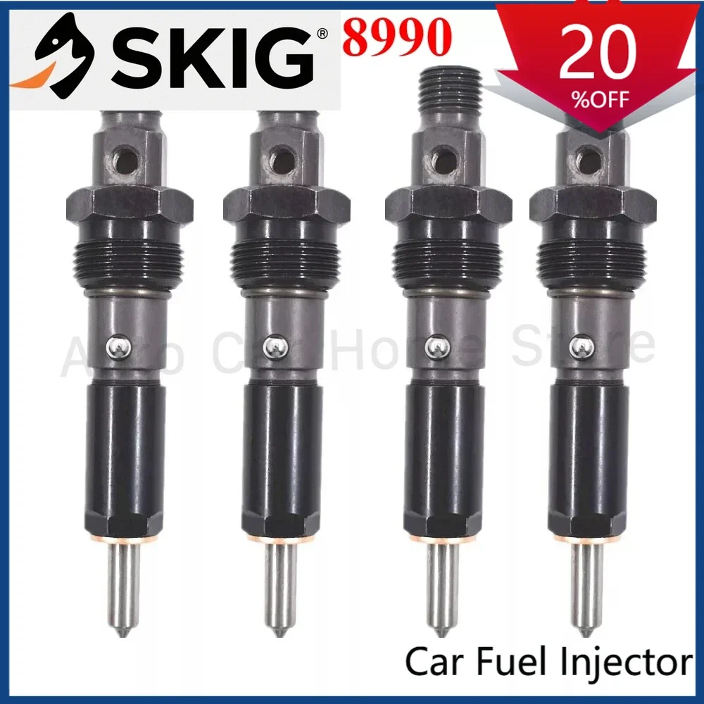 

Suitable 4PCS 4928990 New Diesel Fuel Injector Fit For 1994-1998 Dodge 5.9L Cummins 40-60 HP 4BT ENGINE KDAL59P6