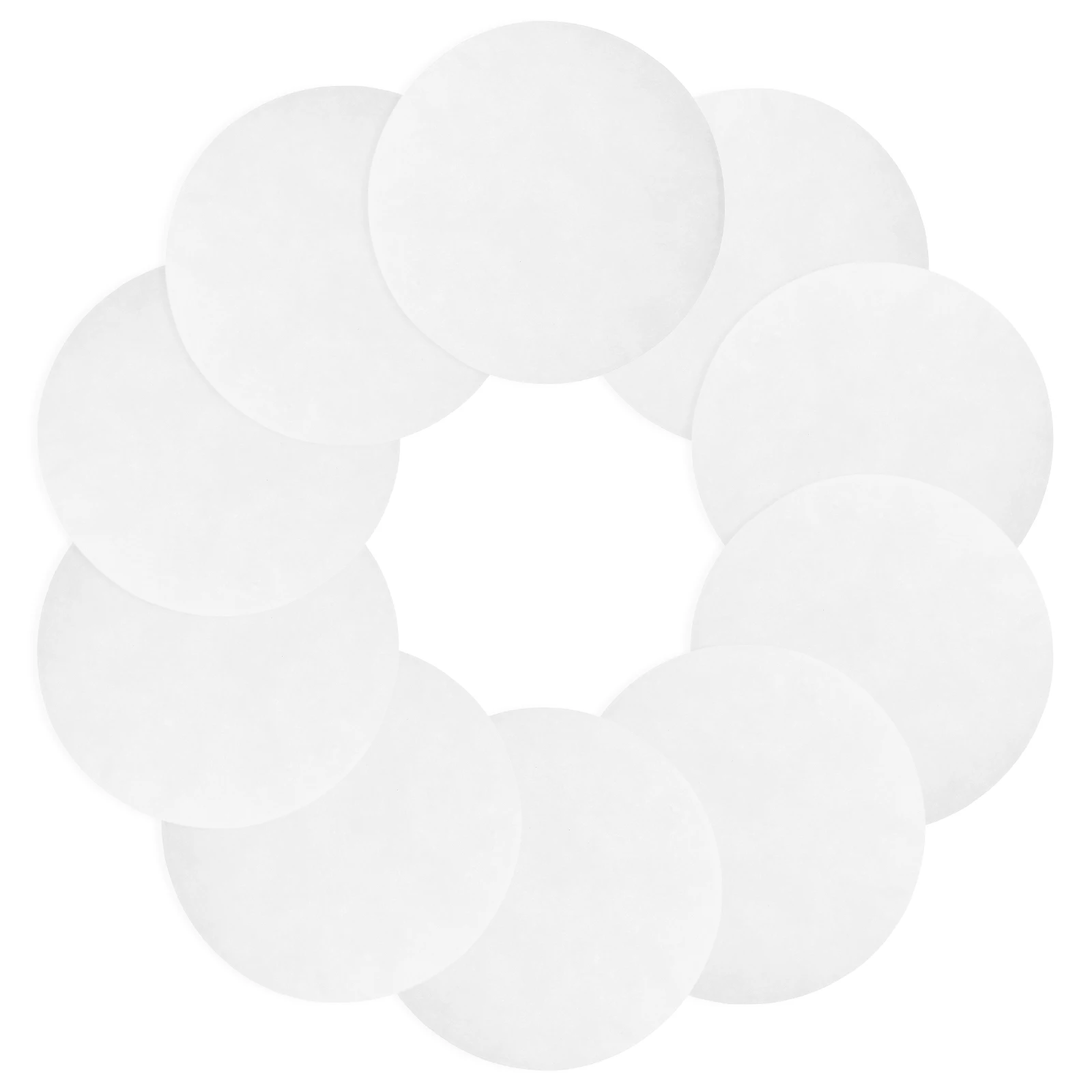 

100 Pcs Laboratory Filter Paper Disposable Oil Special Experiment Papers Filterslab Fryer