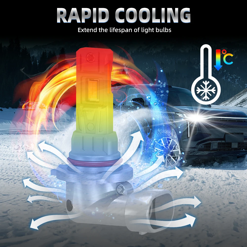 2/6 قطعة 6000K مصباح لمبات لشركة هيونداي سوناتا 6 (LF) 2014-2023 2015 2016 2017 2018 2019 2020 2021 2022 سيارة المصابيح الأمامية 12 فولت FogLamp #4