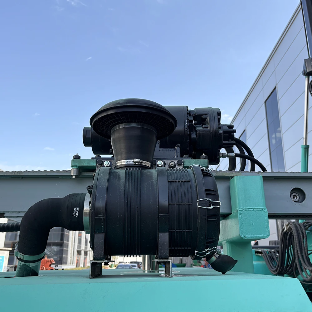 الصين سعر المصنع النباتات الشمسية الكهروضوئية الزاحف المطرقة الهيدروليكية الاهتزاز آخر كومة سائق