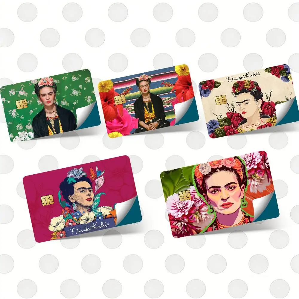 Frida K-Kahlo Hot Sale Decor Exquisite Card Sticker for Debit Credit Bank Cards Skin Cover Gift Student