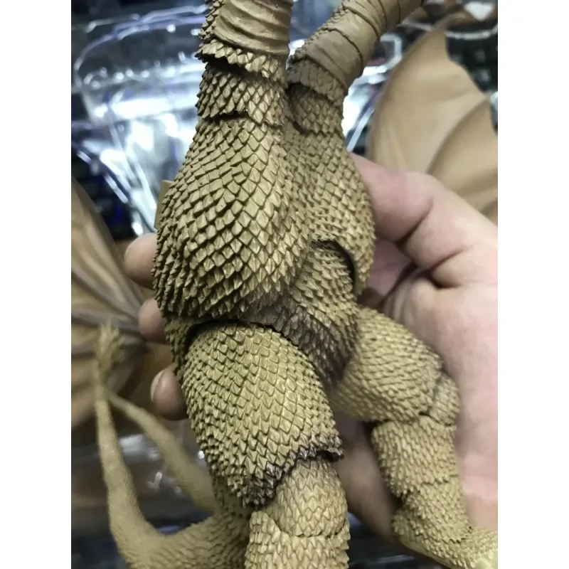 In Stock  Anime Toys SHF SHM Godzilla King of Monsters King Ghidorah Three-Headed Dragon  Action Figures Toys Collection Gifts