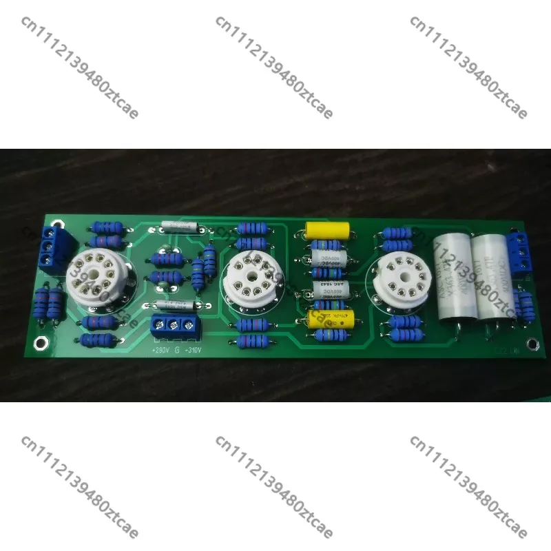 Hifi Tube Preamplifier Bare PCB Assembly Component Set For Stereo Sound Equipment Upgrade Accessories