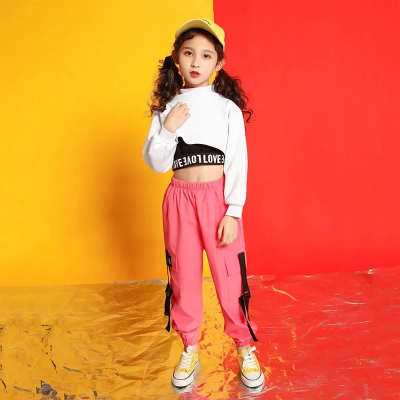 Trajes de boutique para niñas, sudaderas con capucha hip hop, Disfraces para niños, ropa  verano para niñas 4, 6, 8, 10,