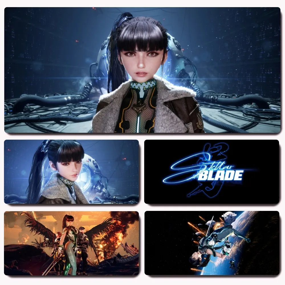 grande non slip lockedge gaming mouse pad stellar blade game mousepad office desk pads 01