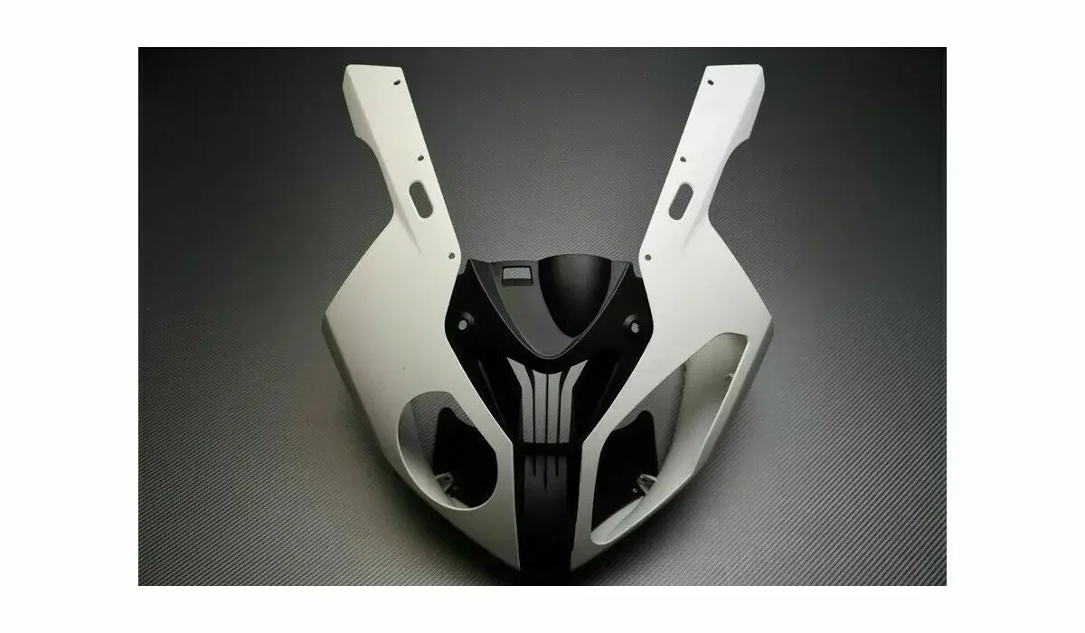 

For BMW S1000RR 2009 2010 2011 2012 2013 2014 Unpainted Upper Front Headlight Fairing Cowl Nose
