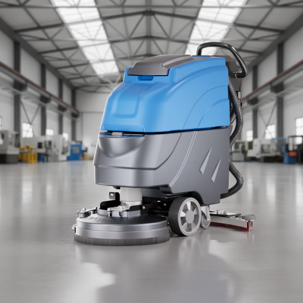 Industrial Floor Scrubber - Máquina de Limpeza de Piso Industrial