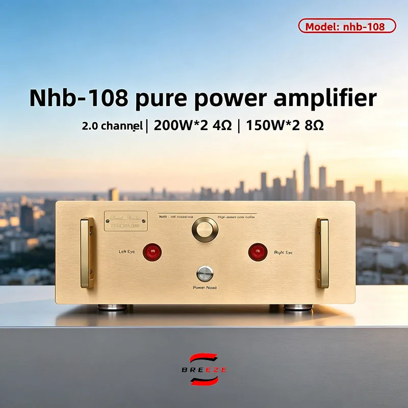 BREEZE 2027 New Reference Da Xiao Line 108 No Negative Feedback Amplifier Circuit Post-stage Household HIFI Power Amplifier