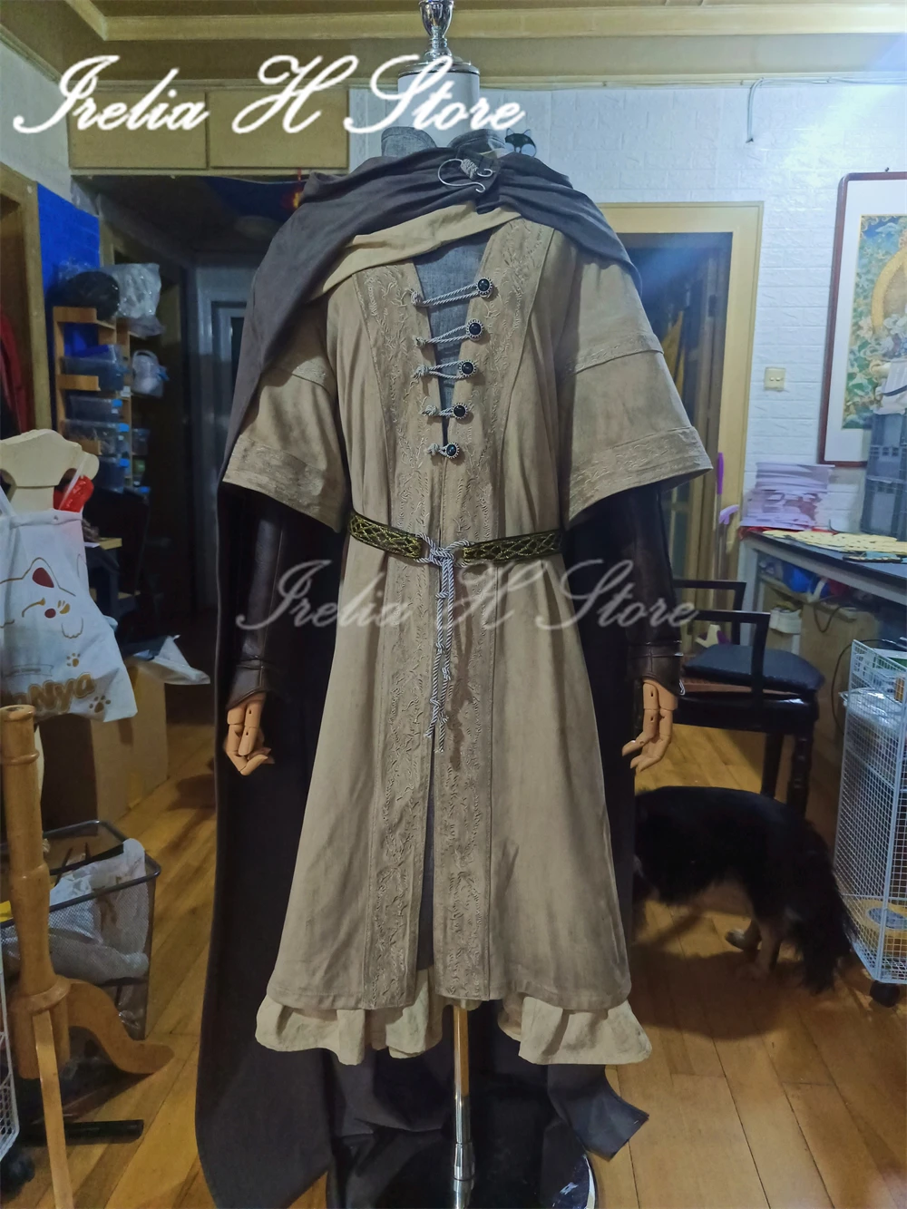 

Irelia H Store Fire Keeper Merina Косплей Костюм игра Хэллоуин платье-накидка женский Нестандартный размер