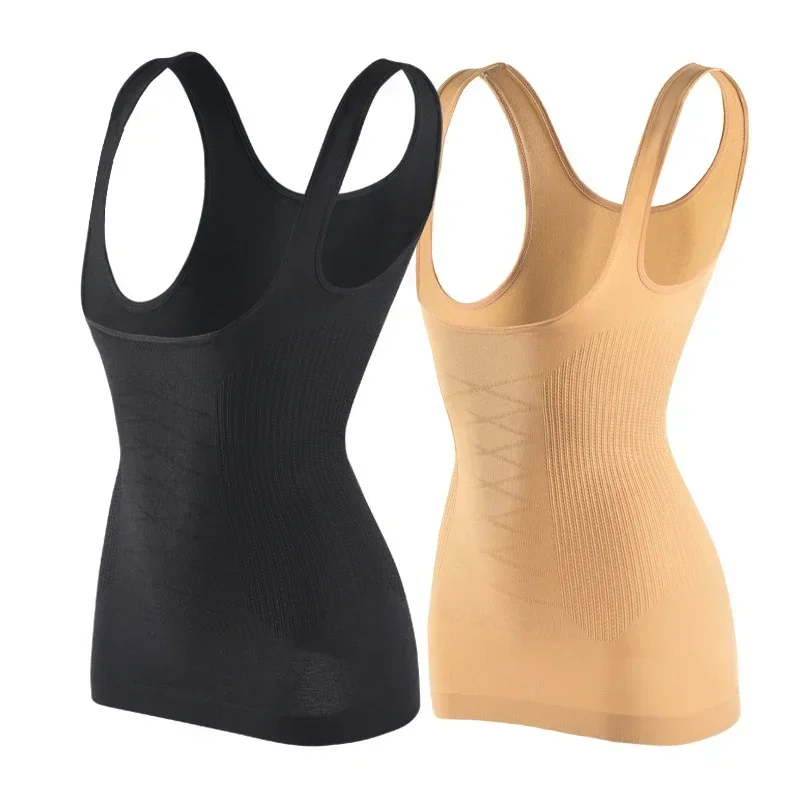 Women Slimming Vest Shaper Slimming Control Tank Top Vest Bodysuits Shapewear Waist Corset Girdle Body Shaper