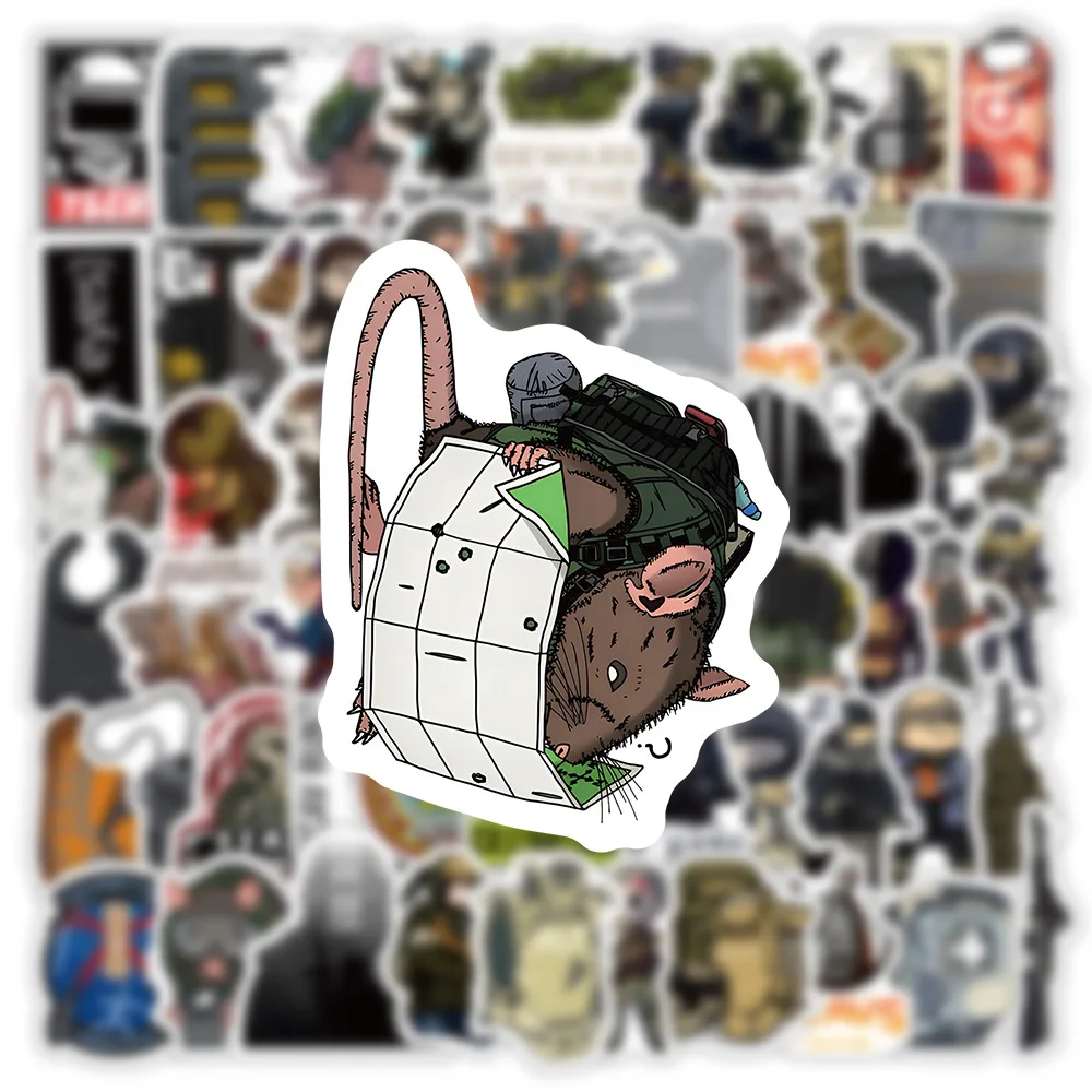 10/50/100 قطعة الهروب من Tarkov ملصقات الكرتون لعبة Sitkcer DIY بها بنفسك الأمتعة المحمول الهاتف الغيتار سيارة دراجة سكيت لعبة مقاومة للماء #3