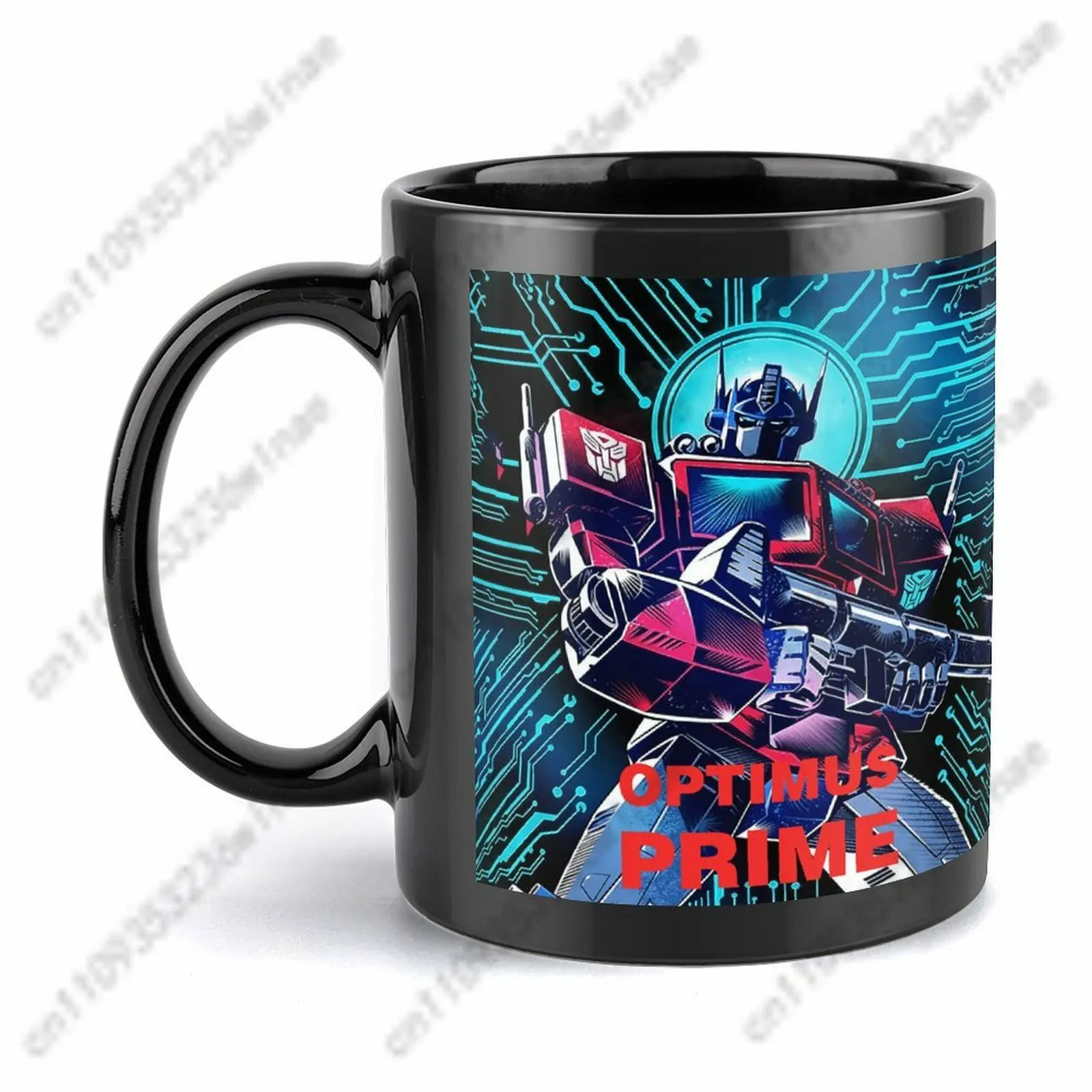 

Optimus Prime Mugs Mens Womens Water Cups Durable Sturdy Smooth Surface Mug Personalized Custom Coffee Cup Cosplay Gift