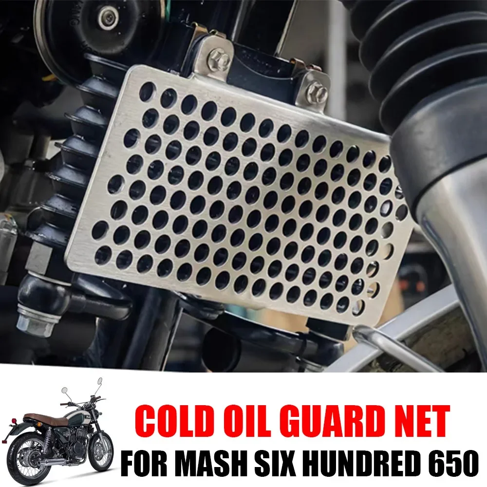 

Motorcycle Accessories FOR Mash Six Hundred 650 Engine Right Decorative Cover Net Flywheel Cover Chain Shell Cold Oil Guard