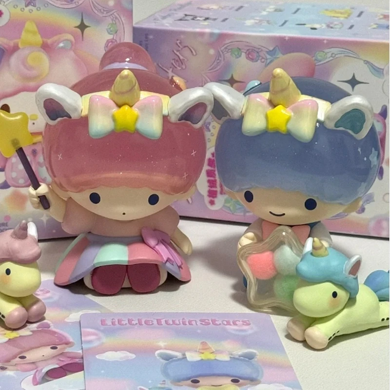 شخصيات سانريو الأصلية سلسلة الجنة الخيالية صندوق أعمى مفاجأة صندوق الغموض منضدية زخرفة الأطفال لعبة مخصصة هدية