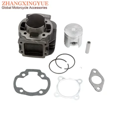 Scooter 70cc Big Bore Cylinder Kit For Aprilia Amico GL 50 Sport SR 50cc AC 47mm / 10mm 2-Stroke Engine Parts