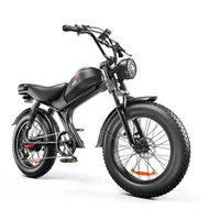 Emoko C93 Electric Bicycle 1000W Dual Motor 48V20AH Battery Mountain Aldult Electric Bike 20*4.0 Inch Fat Tire cross-country E-b