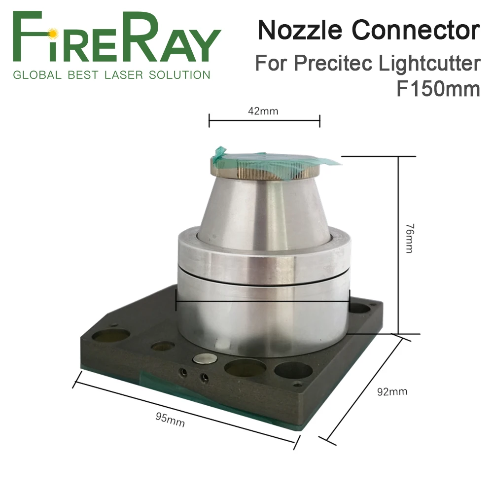 FireRay Nozzle Connector Laser Head Part 6-8KW Ceramic Holder for Precitec lightcutter 2.0 ECO F150 Laser Head