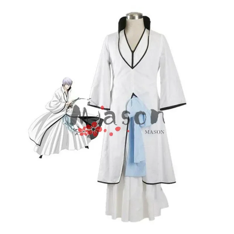 Ichimaru Gin Cosplay Bleach Thousand-Year Blood War Cosplay Costumes Wig Sets