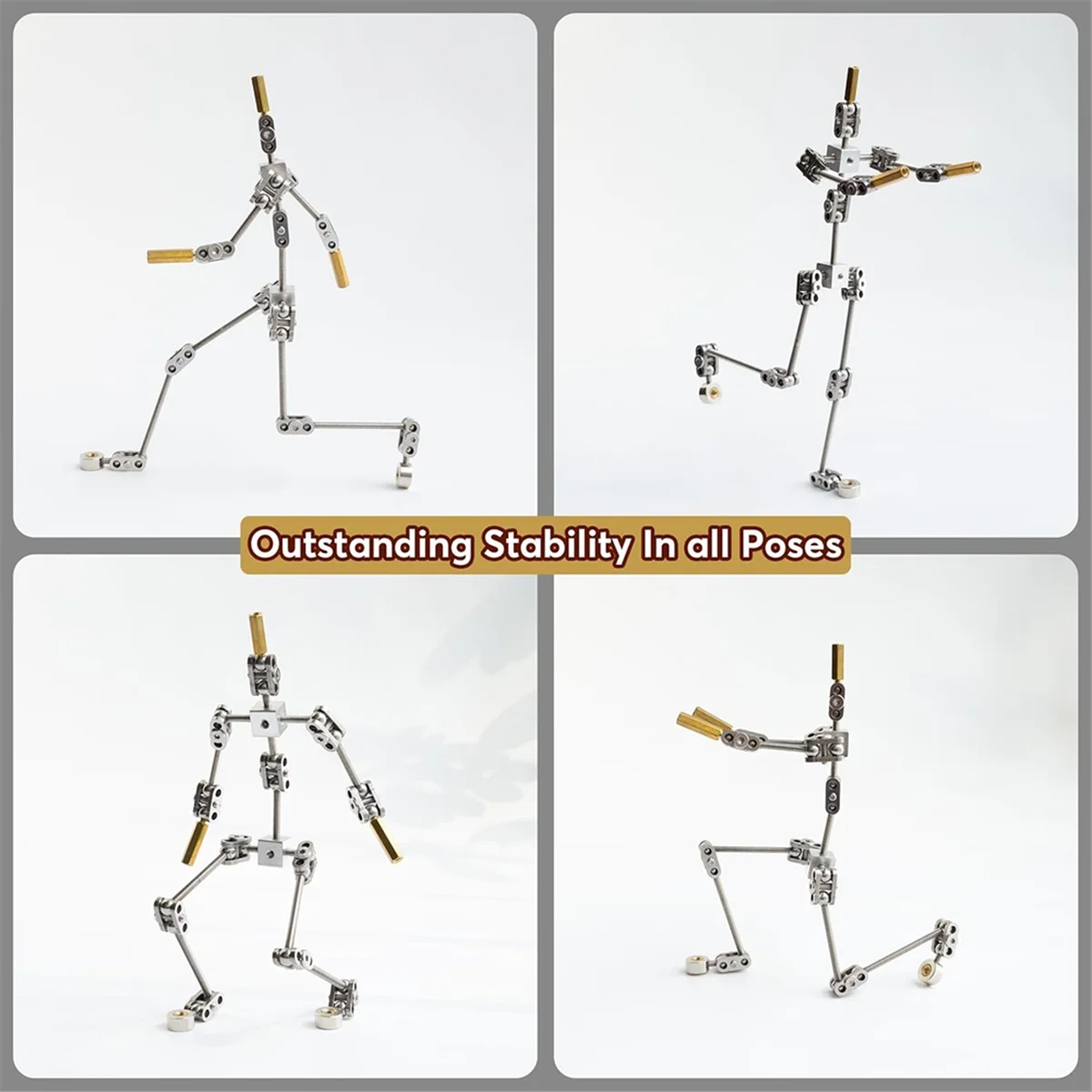 Sale Armature Kit - DIY Metal Puppet Figure Skeleton, Easy to Assemble, Animated Character Design, for Stop Motion Animation