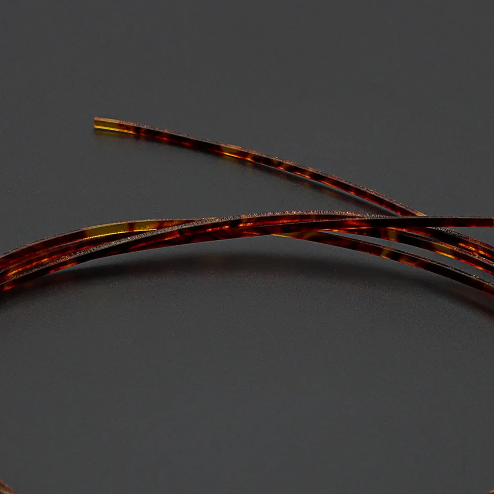 

Purfling Strip for Guitar Stylish Flexible Binding Edging Replacement for Ukulele Bass DIY Body Decor Repair Accessory