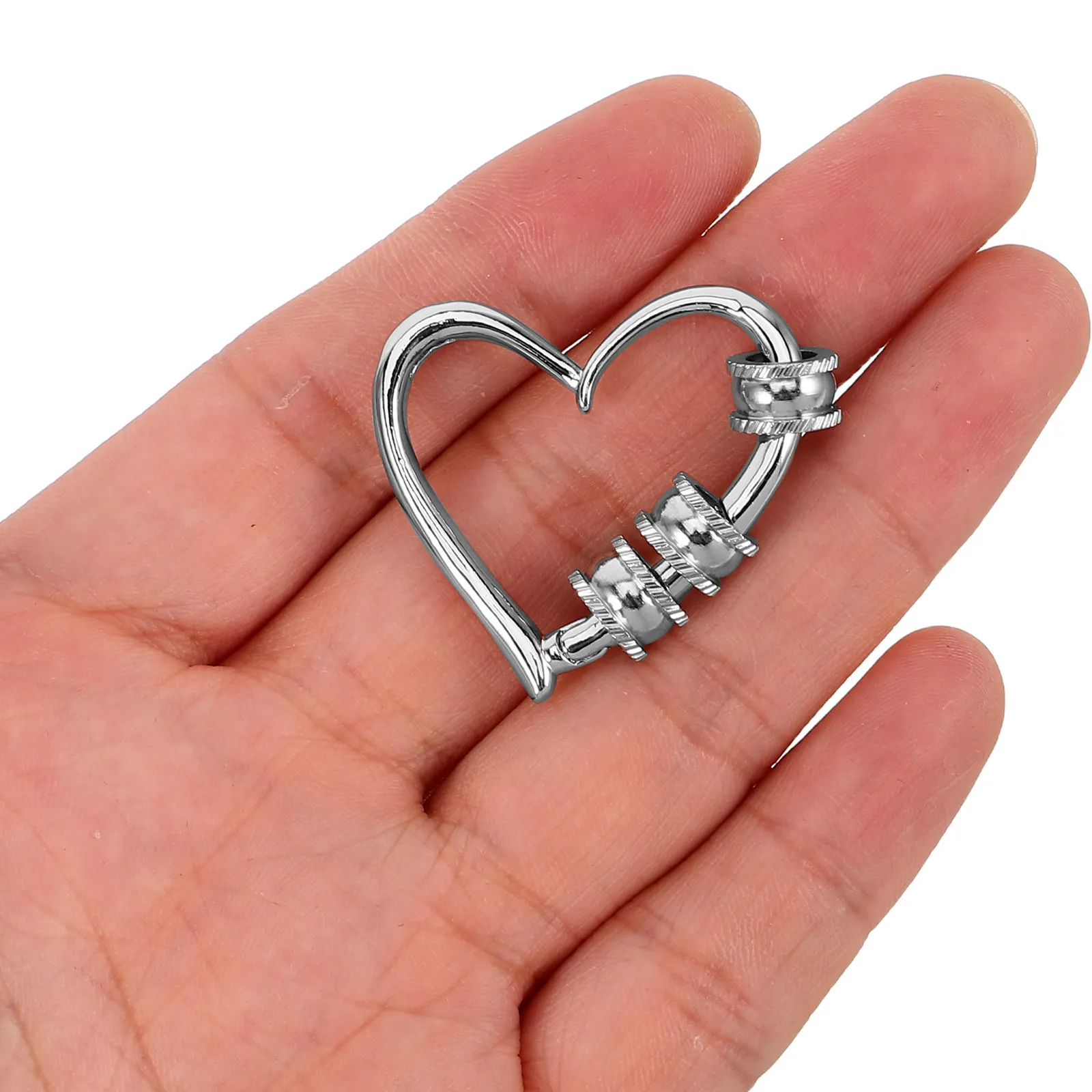 

Heart Pendant Charm Hollow Romantic Minimalist Style for DIY Necklace Bracelet Earrings Jewelry Making Heart Charms