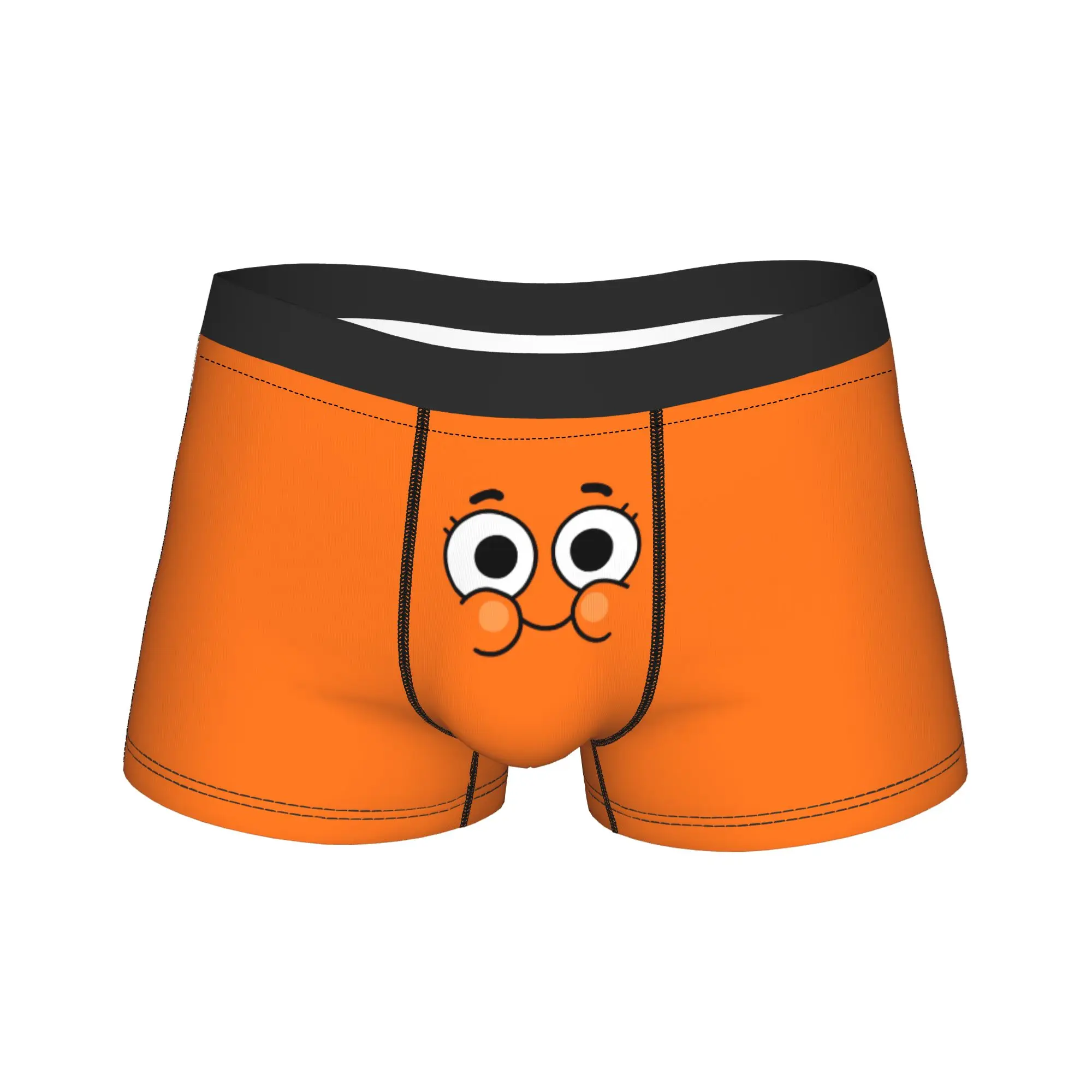 Men Gumballs Cartoon Long Underwear  Humor Boxer Briefs Shorts Panties Male Soft Underpants M-XXL